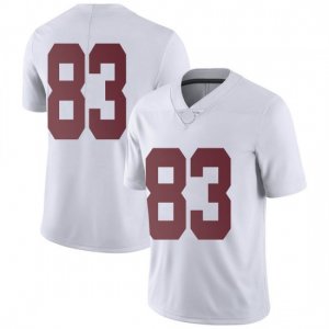 NCAA Youth Alabama Crimson Tide #83 Richard Hunt Stitched College Nike Authentic No Name White Football Jersey AN17S36UF